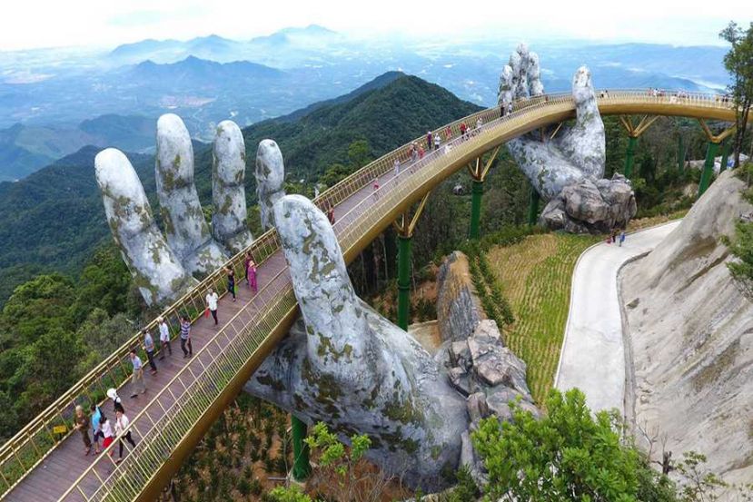 Во Вьетнаме построили мост, от которого захватывает дух