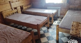 Корпус №1 (4 места) в стиле Викингов - комната: 4 односпальные кровати (май 2025)