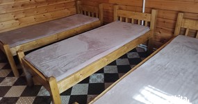 Корпус №1 (4 места) в стиле Викингов - комната: 4 односпальные кровати (май 2025)