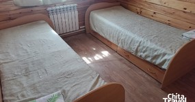 Корпус №3 (2 места) - комната: 2 односпальные кровати, шкаф, холодильник, эл.чайник (май 2025)