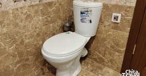 Сан.узел - раковина, унитаз, душ.