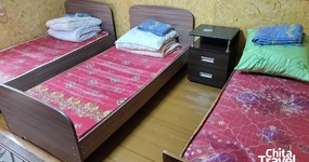4-х местные домики (№1-7): 4 односпальные деревянные кровати, холодильник, эл. чайник, стол (июнь 2025).
