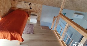 Спальные места - вариант домика с тремя односпальными кроватями и раскладным диваном (октябрь 2023).