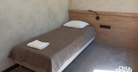 Гостиничный корпус 1 №11 (номер для маломобильных граждан): односпальная кровать (сентябрь 2025).