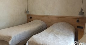 Номера гостиничных корпусов: спальные места - вариант с двумя односпальными кроватями (сентябрь 2025).
