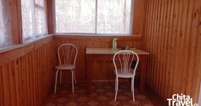 Дом №3 веранда - стол, стулья (Май 2023).
