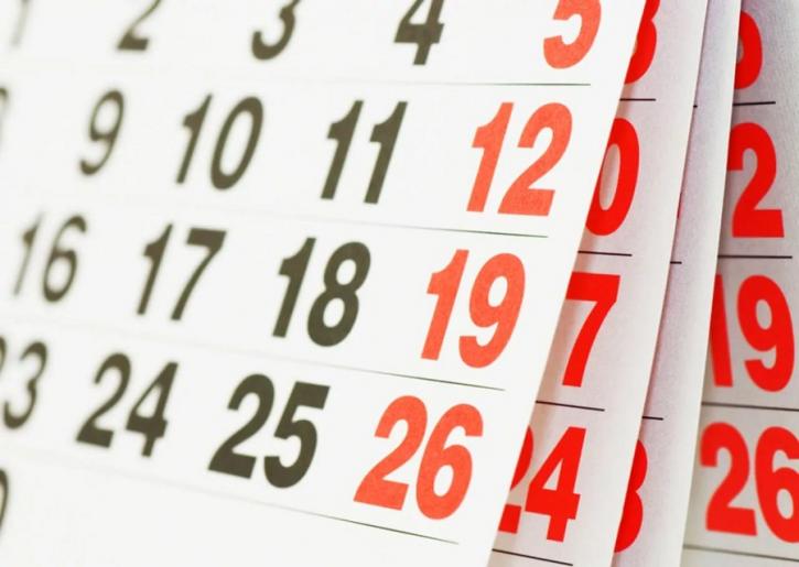 Правительство РФ утвердило график выходных и праздников на 2019 год