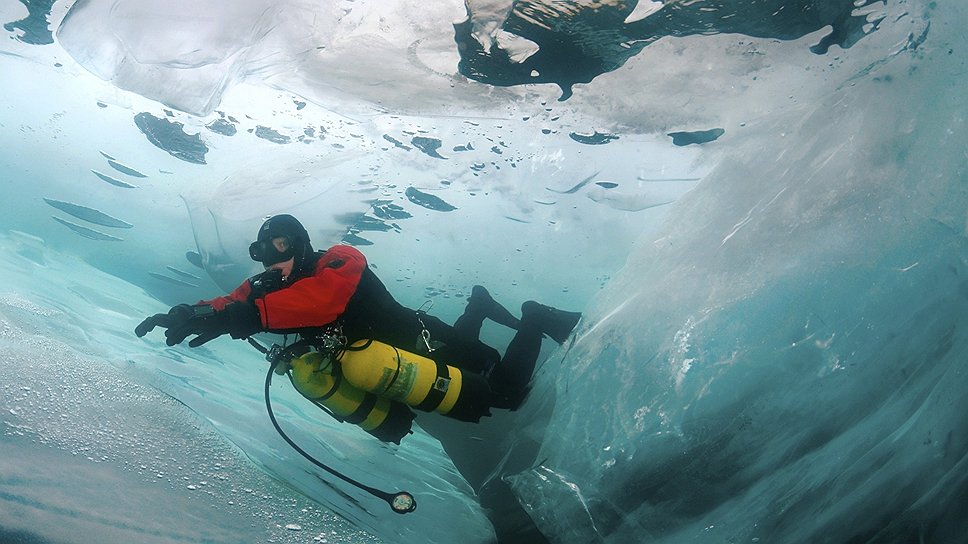 Ice Diving Байкал