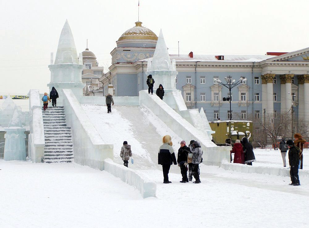 Профессиональные художники из Иркутска возведут ледовый городок в Чите